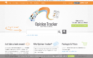 Il sito online di Opinion Tracker