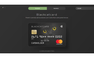 Il sito online di Blackcatcard