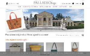 Il sito online di Palladio bags