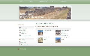 Il sito online di Parco Archeologico Manduria