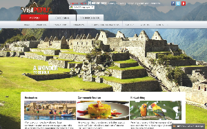 Il sito online di Visit Peru'