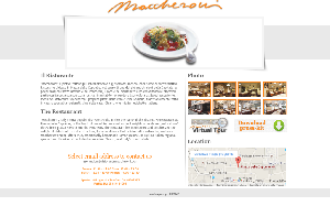 Il sito online di Ristorante Maccheroni roma