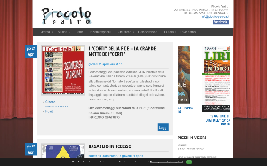 Il sito online di Piccolo Teatro Padova