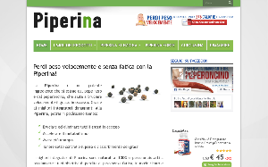 Il sito online di Piperina