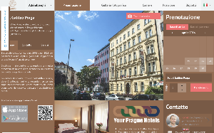 Il sito online di Hotel Galileo Praga