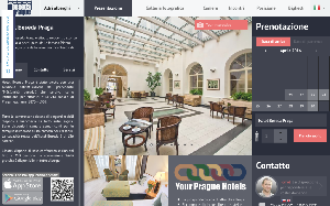 Il sito online di Hotel Beseda Praga