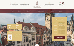 Il sito online di Hotel U Prince Praga