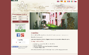 Il sito online di Hotel Elite Praga