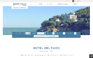 Il sito online di Hotel del Faro pugnochiuso