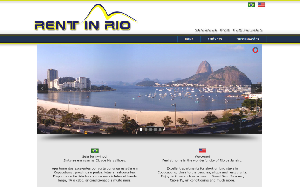 Il sito online di Rent in Rio de Janeiro