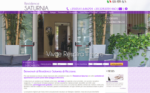 Il sito online di Residence Saturnia