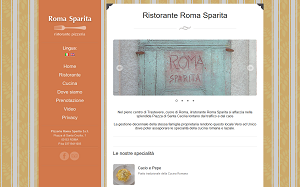 Il sito online di RomaSparita
