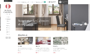 Il sito online di Hotel Royal Caserta