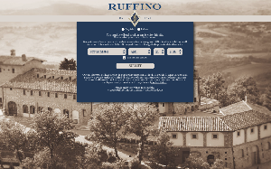 Il sito online di Ruffino