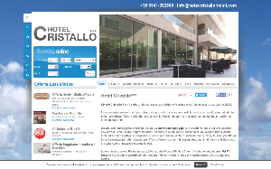 Il sito online di Hotel Cristallo Rimini