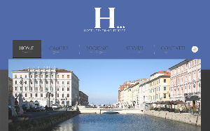 Il sito online di Hotel Trieste Centrale