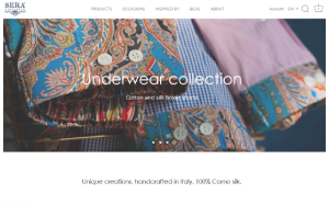Visita lo shopping online di Sera Fine Silk