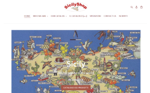 Il sito online di Sicilyshop