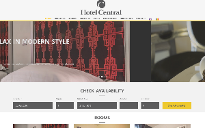 Il sito online di Central Hotel