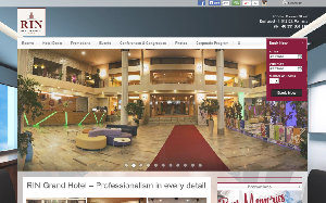 Il sito online di RIN Grand Hotel