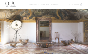 Il sito online di Objets Architecturaux