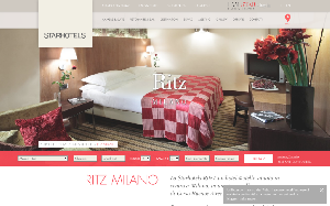 Il sito online di Ritz Milano