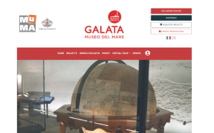 Il sito online di Galata Museo del Mare