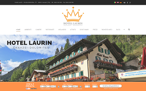 Il sito online di Laurin hotel Canazei