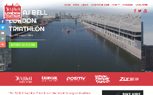 Il sito online di The London Triathlon