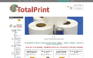 Il sito online di Totalprint