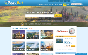Il sito online di Tours4fun