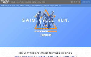Il sito online di Triathlon Show London