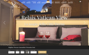 Il sito online di Vatican view Relais