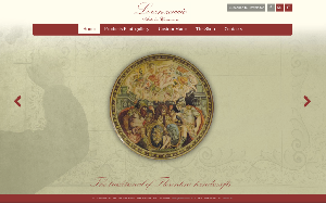 Il sito online di Ceramica Lorenzaccio