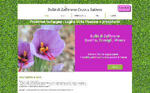 Il sito online di Bulbi di Zafferano