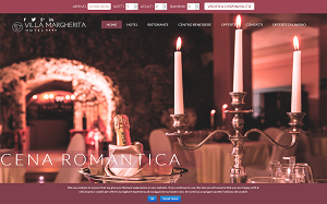 Il sito online di Villa Margherita Hotel Cascina Terme