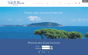 Il sito online di Villa Maria Ischia