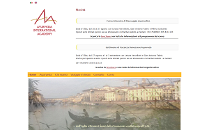 Il sito online di Ayurveda International Academy
