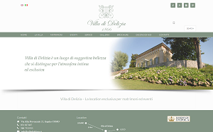 Il sito online di Villa di Delizia