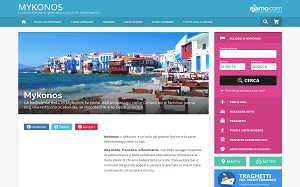 Il sito online di Mykonos Grecia