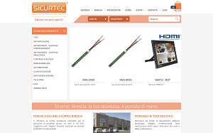 Il sito online di Sicurtec Brescia