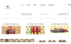Il sito online di Valentina Calzature Firenze