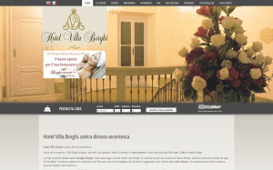 Il sito online di Hotel Villa Borghi