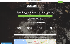 Il sito online di Parking FCO