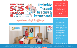 Il sito online di SOS Traslochi