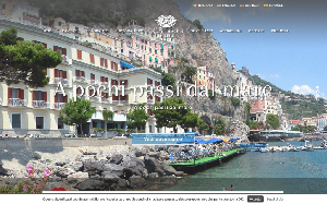 Il sito online di La Bussola Hotel Amalfi