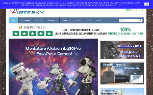 Il sito online di Telescopi Artesky