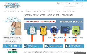 Visita lo shopping online di Medisol Defibrillatore shop