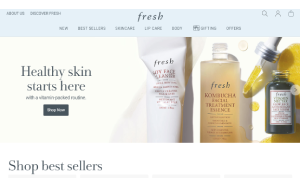 Il sito online di Fresh