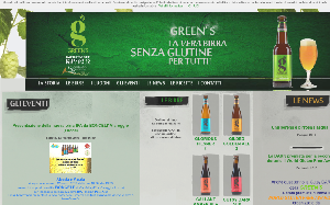 Il sito online di Birra Senza Glutine Green's